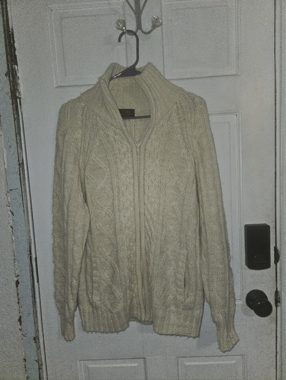 Thane Vintage Cable Knit Sweater..large